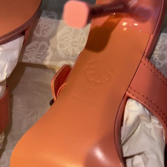 1090.00 NIB Alexander McQueen Box Buckle-Detailed Heeled Sandals 38 1/2 - Picture 12 of 14
